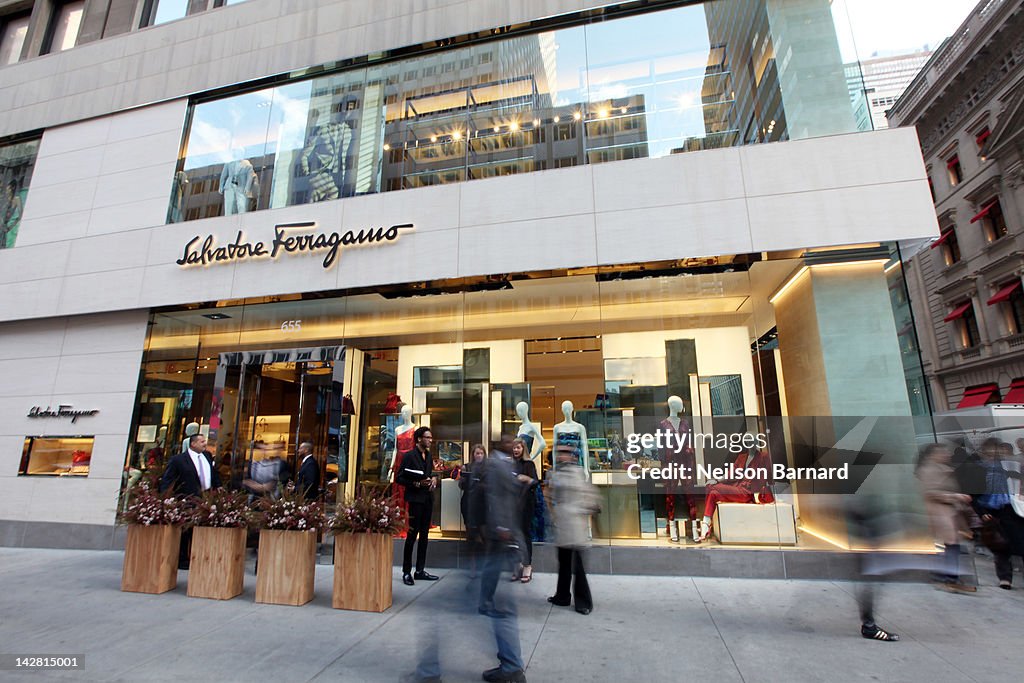 Ferragamo Fifth Avenue Flagship Re-Opening