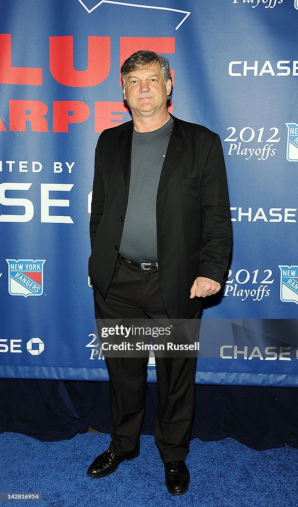 The Rangers 2012 NHL Playoffs Blue Carpet Kick Off Event