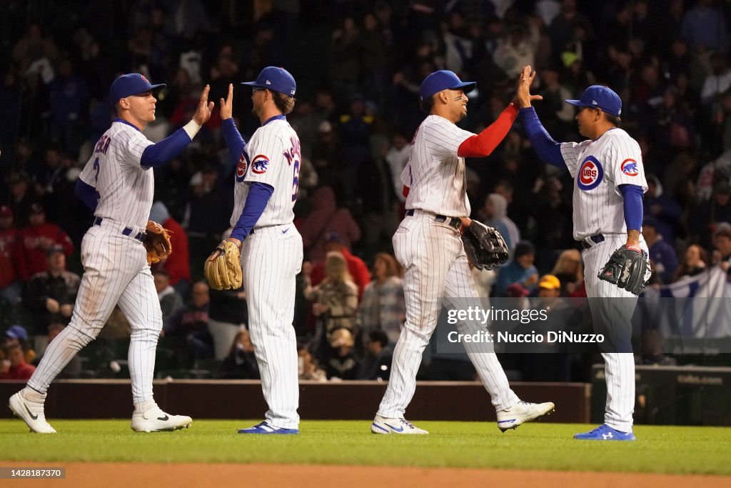 Philadelphia Phillies v Chicago Cubs