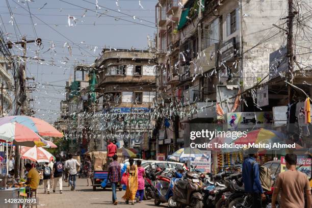 streets of guwahati, assam. - assam 個照片及圖片檔