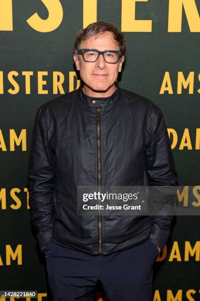 David O. Russell attends the Amsterdam Los Angeles Special Screening at El Capitan Theatre in Hollywood, California on September 27, 2022.