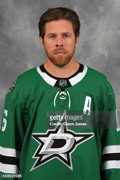 Joe Pavelski of the Dallas Stars poses for his official headshot for the 2022-2023 season on September 21, 2022 at the Comerica Center in Frisco,...