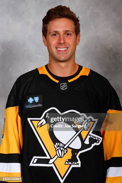 Casey DeSmith of the Pittsburgh Penguins poses for his official headshot for the 2022-2023 season on September 21, 2022 at the UPMC Lemieux Sports...