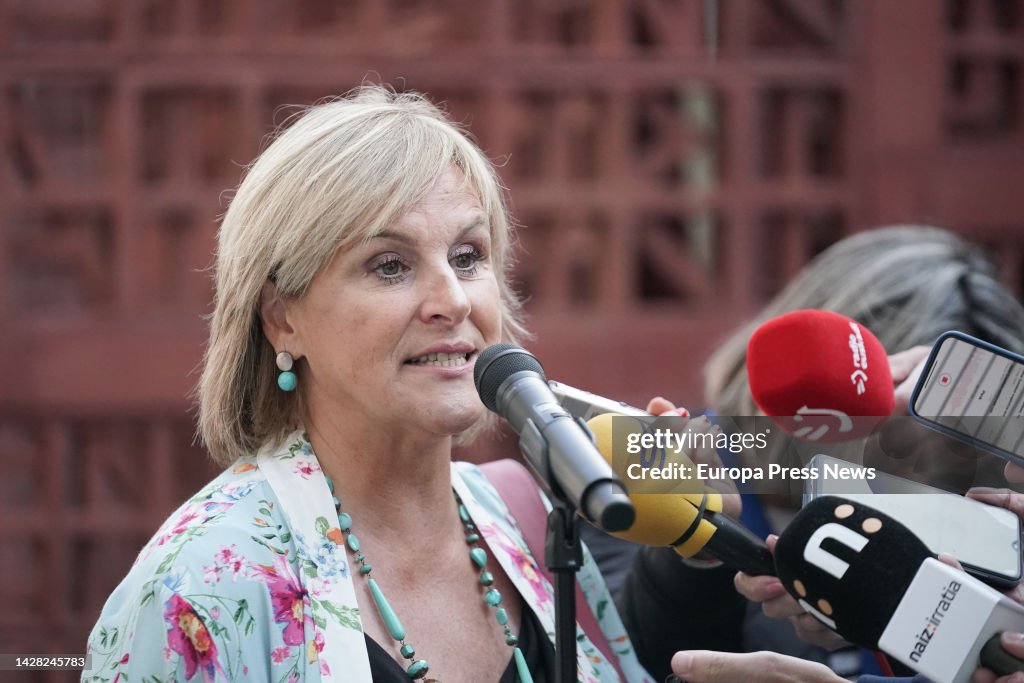 Basque Parliment GASTEIZ, ALAVA, EUSKADI, SPAIN - SEPTEMBER 22: The president of the ...