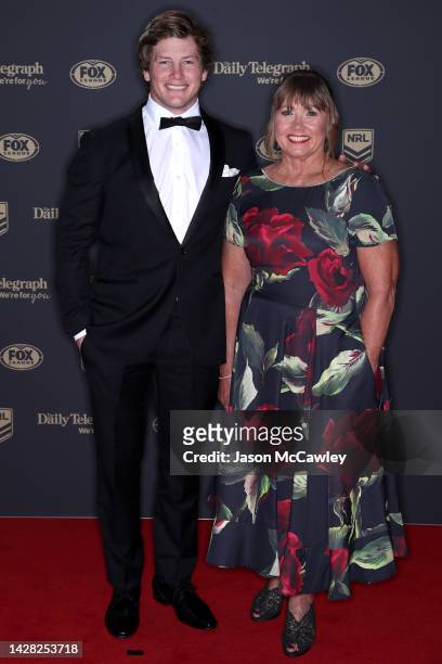 Harry Grant of the Storm arrives ahead of the 2022 Dally M Awards at The Winx Stand, Royal Randwick Racecourse on September 28, 2022 in Sydney,...