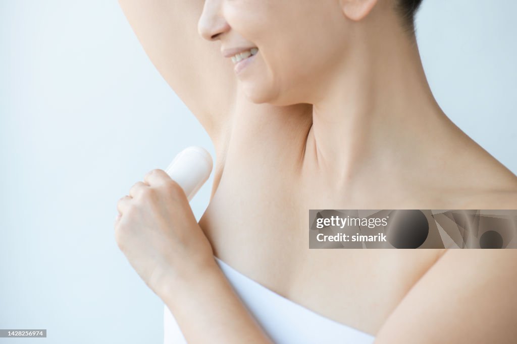 Using Antiperspirant