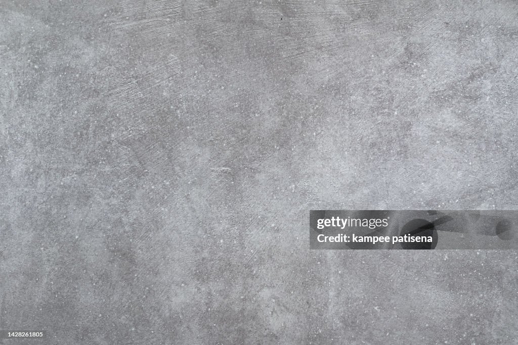 Cement wall smooth surface texture material, grey color abstract background