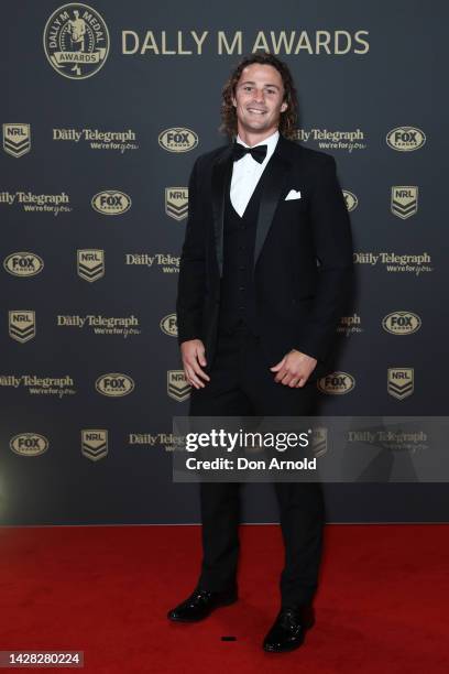 Nicholas Hynes of the Sharks attends the 2022 Dally M Awards on September 28, 2022 in Sydney, Australia.