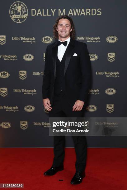 Nicholas Hynes of the Sharks attends the 2022 Dally M Awards on September 28, 2022 in Sydney, Australia.