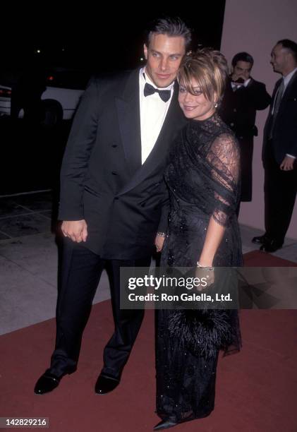 Singer Paula Abdul and boyfriend Brad Beckerman attend the 38th Annual Grammy Awards Pre-Party Hosted by Clive Davis and Arista Records on February...