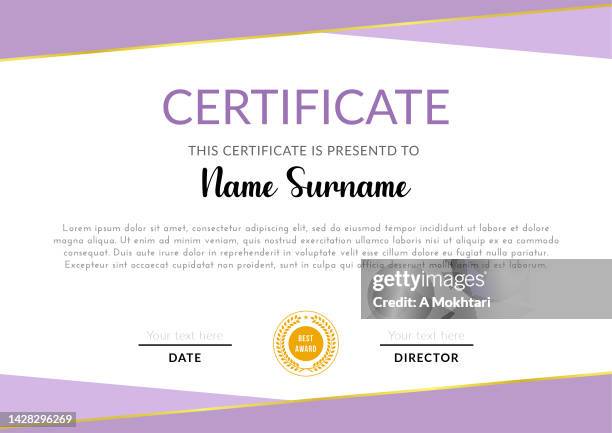 certificate of achievement template.
for diploma, prizes, business, certificates, universities, schools and companies. - awards ceremony invitation stock illustrations