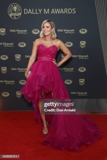 Kate Daly attends the 2022 Dally M Awards on September 28, 2022 in Sydney, Australia.