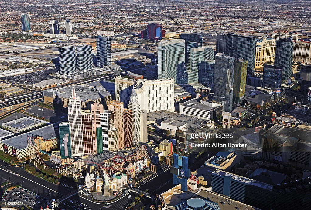 Aerial View Of Las Vegas Strip Photo Getty Images