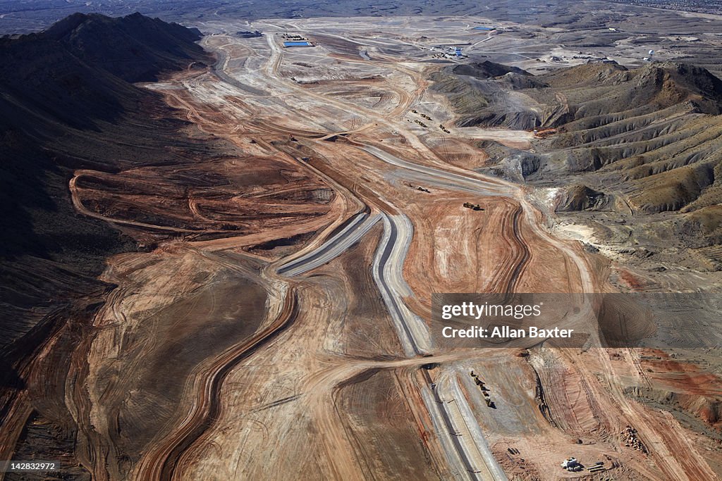 Aerial View of quarry