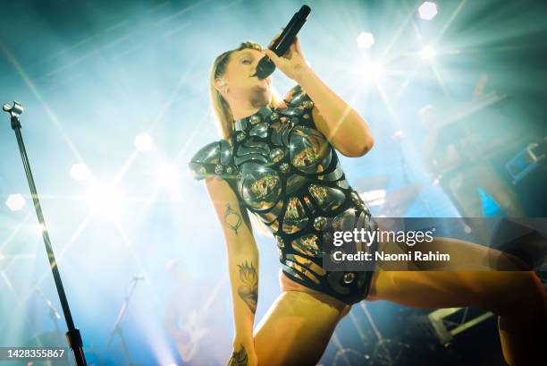 Tove Lo performs at 170 Russell on September 28, 2022 in Melbourne, Australia.