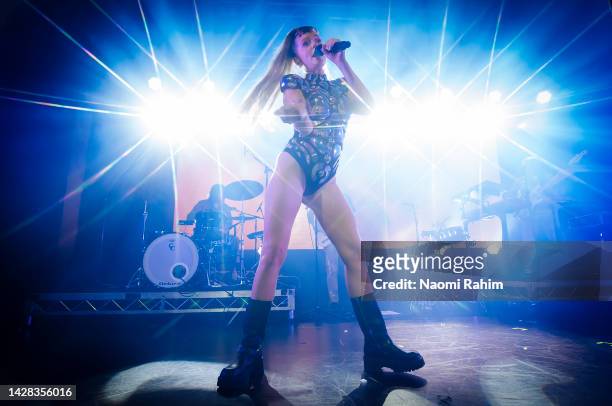 Tove Lo performs at 170 Russell on September 28, 2022 in Melbourne, Australia.