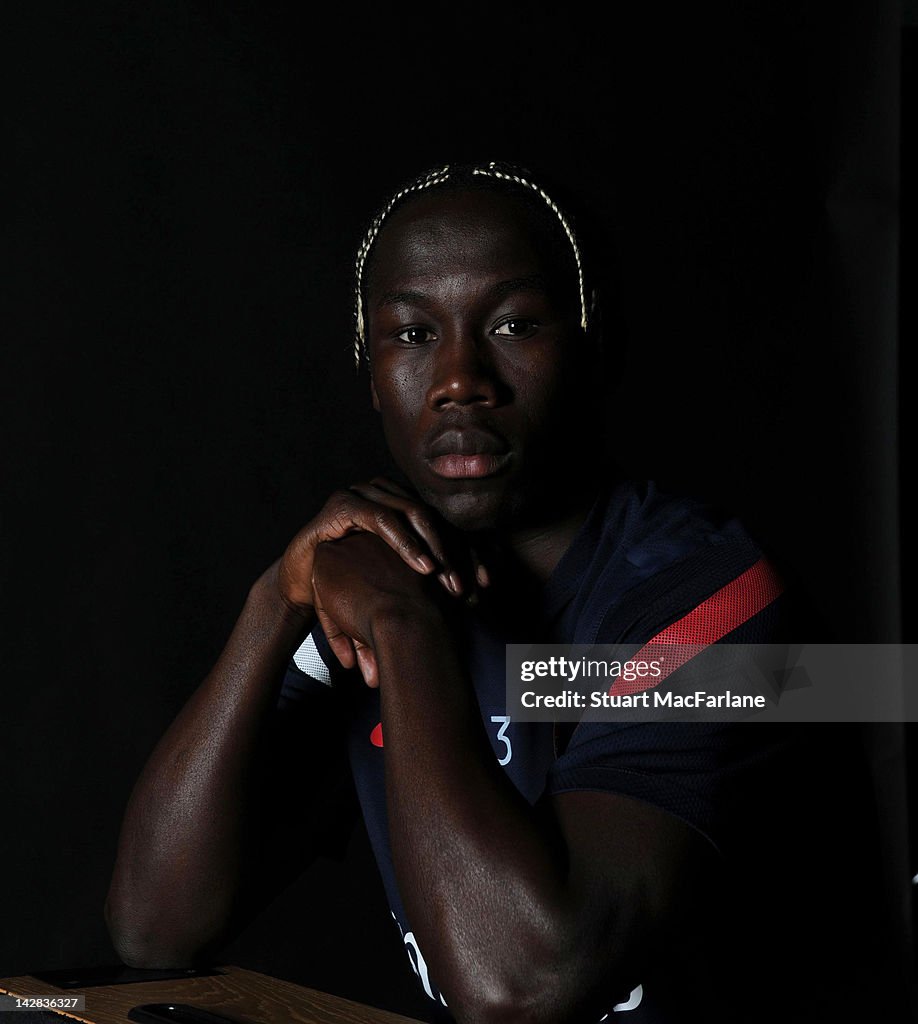 Bacary Sagna Arsenal Magazine Shoot