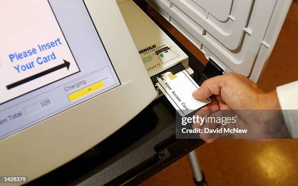 Accuvote Machine Accu Vote Photos and Premium High Res Pictures - Getty Images