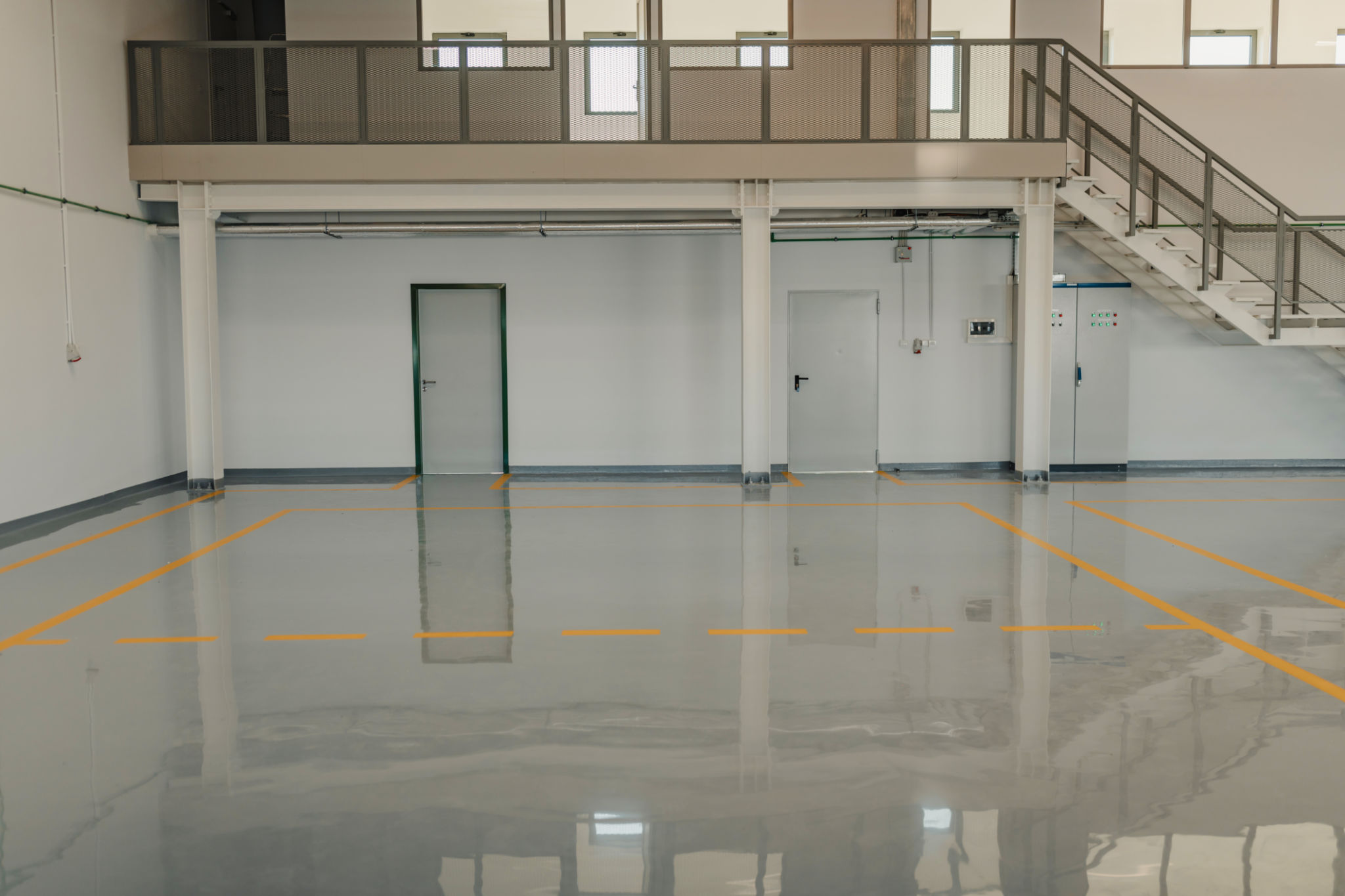 epoxy flooring warehouse
