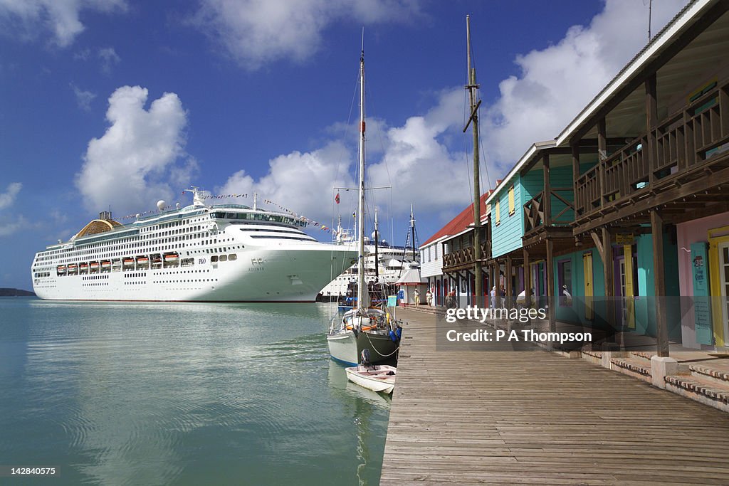 Quayside, St Johns, Antigua, Caribbean