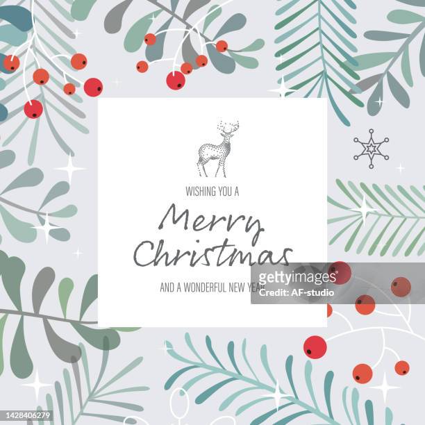 christmas card background - pigeon vector stock illustrations