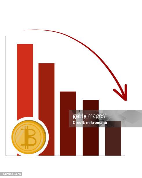 vector of a graph showing increase or decrease on wall street stock. - leadership vector stock pictures, royalty-free photos & images