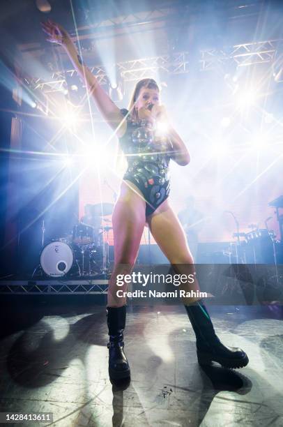 Tove Lo performs at 170 Russell on September 28, 2022 in Melbourne, Australia.