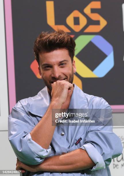 Blas Canto attends the 40 Principales Music Awards Nominees Gala Dinner on September 27, 2022 in Palma de Mallorca, Spain.