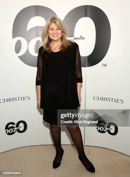 Carole Ashby attends Christie's 60 Years of James Bond Auction at Christie's on September 28, 2022 in London, England.