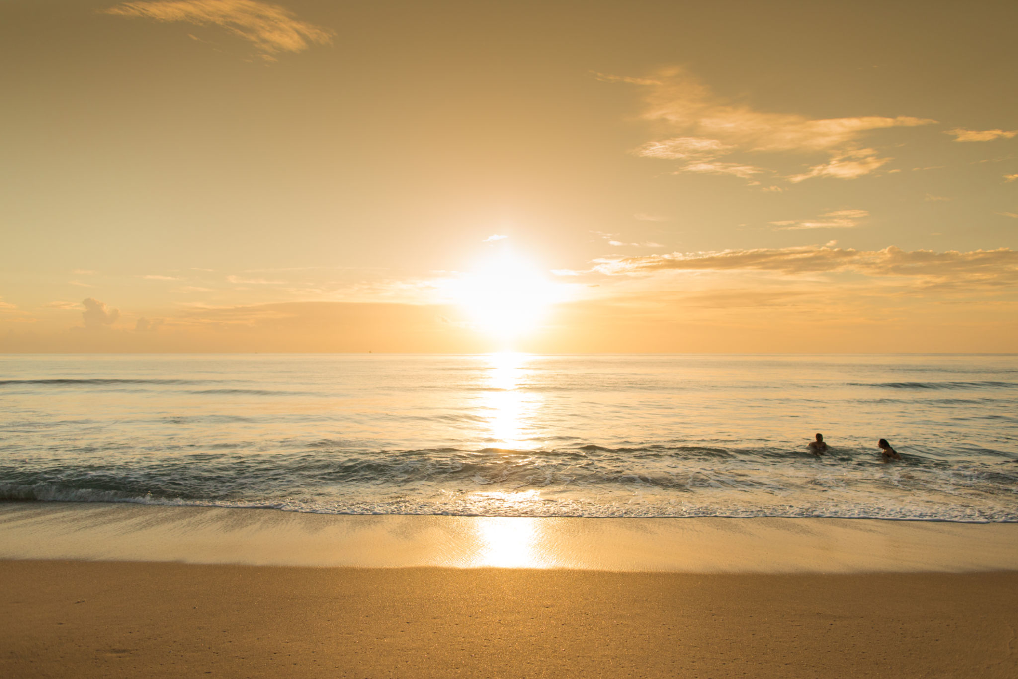 beach sun