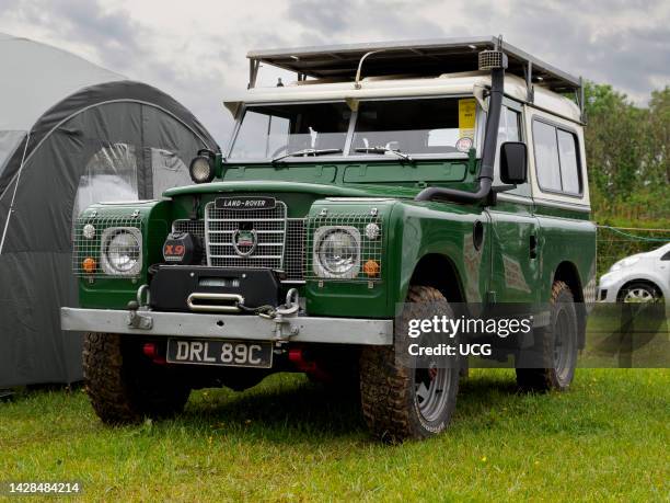 Classic series Land Rover, UK.