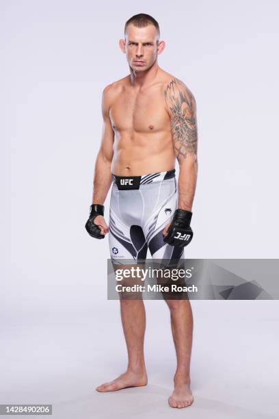 Krzysztof Jotko poses for a portrait during a UFC photo session on September 28, 2022 in Las Vegas, Nevada.