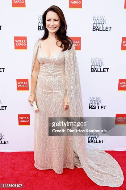 Kristin Davis attends the New York Ballet 2022 Fall Fashion Gala at David H. Koch Theater at Lincoln Center on September 28, 2022 in New York City.