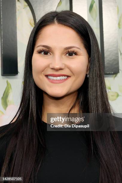 Olivia Giannella attends the world premiere of Peacock's "A Friend Of The Family" at Metrograph on September 28, 2022 in New York City.