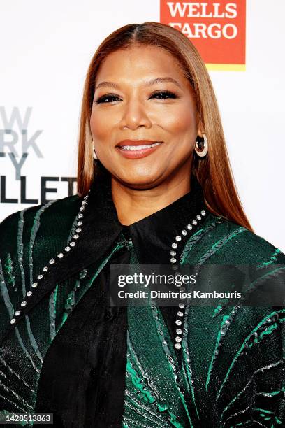 Queen Latifah attends the New York Ballet 2022 Fall Fashion Gala at David H. Koch Theater at Lincoln Center on September 28, 2022 in New York City.