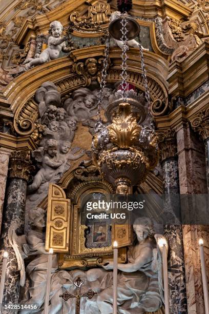 Cappella della Madonna del Sudore inside the Cattedrale Metropolitana della Risurrezione di Nostro Signore Gesù Cristo , simply known as Cathedral or...