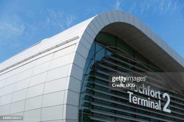 New Terminal 2, opened in 2010. T2 Criochfort Dublin International Airport DUB, by architects Pascall & Watson. Located in Collinstown, Dublin,...