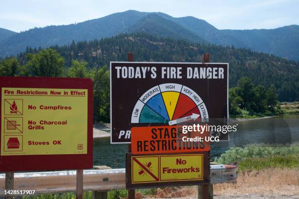 Increased Fire Risk Sign Fire Risk Sign Photos and Premium High Res Pictures - Getty Images