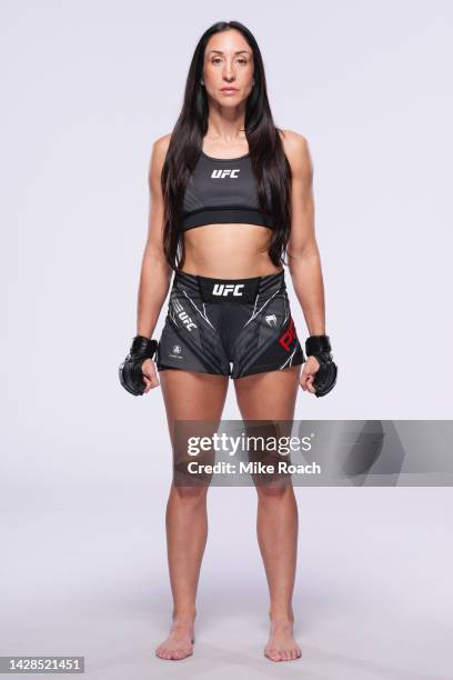 Jessica Penne poses for a portrait during a UFC photo session on September 28, 2022 in Las Vegas, Nevada.