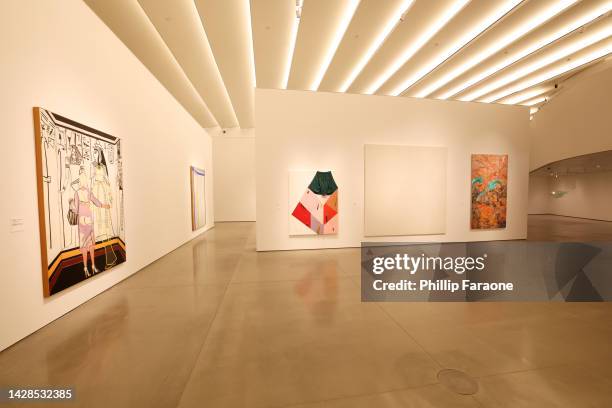 General view of the atmosphere during the press preview of the new Orange County Museum of Art at Orange County Museum of Art on September 28, 2022...