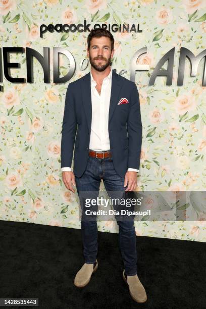 Austin Stowell attends the world premiere of Peacock's "A Friend Of The Family" at Metrograph on September 28, 2022 in New York City.