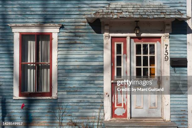 old house in downtown fredericton, new brunswick, canada - fredericton stock pictures, royalty-free photos & images