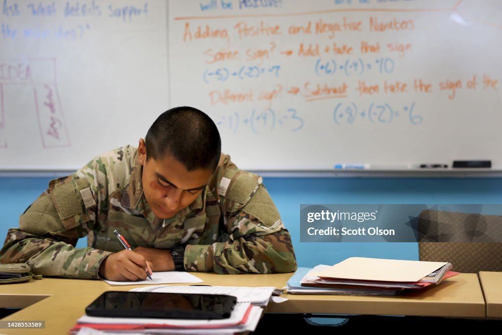 Intraining Prep Students participating in the Army's new Future Soldier Prep Course ...