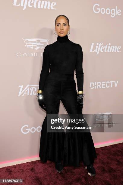 Snoh Aalegra attends Variety's 2022 Power of Women: Los Angeles Event Presented by Lifetime on September 28, 2022 in Beverly Hills, California.