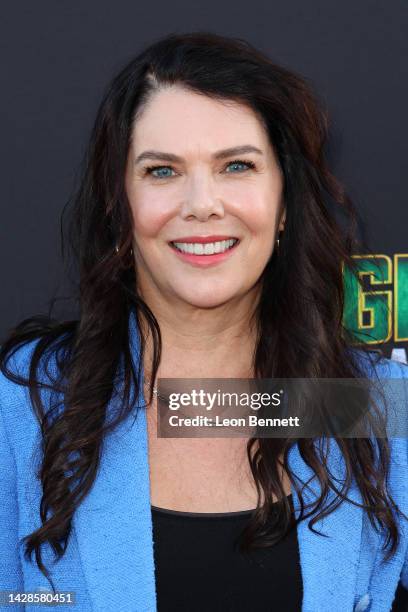 Lauren Graham attends Disney+ "The Mighty Ducks: Game Changers” season 2 premiere at Honda Center on September 28, 2022 in Anaheim, California.