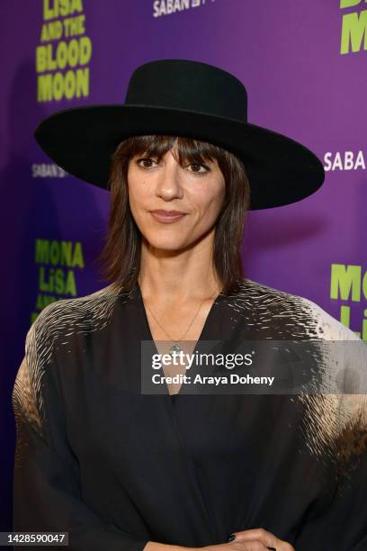 Ana Lily Amirpour attends the Los Angeles special screening of "Mona Lisa And The Blood Moon" at Hollywood Post 43 - American Legion on September 28,...