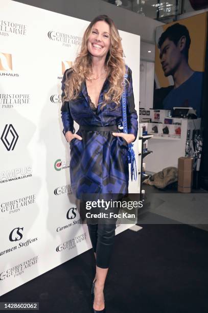 Sophie Thalmann attends the Christophe Guillarmé Womenswear Spring/Summer 2023 show during Paris Fashion Week on September 28, 2022 in Paris, France.