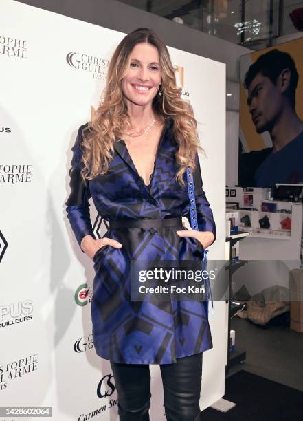 Sophie Thalmann attends the Christophe Guillarmé Womenswear Spring/Summer 2023 show during Paris Fashion Week on September 28, 2022 in Paris, France.