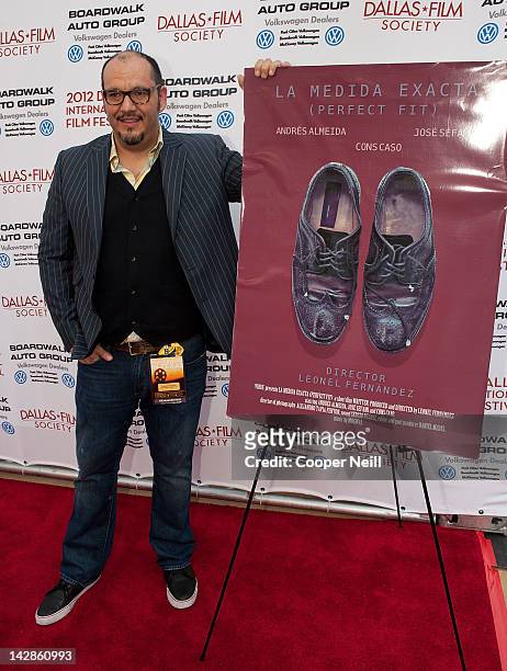 Leonel Fernandez arrives for day two of the 2012 Dallas International Film Festival on April 13, 2012 in Dallas, Texas.