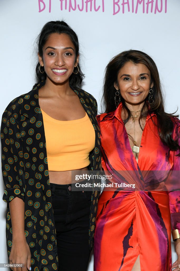 Bhimani Raju Rajula Shalina Bathina and Anjali Bhimani attend the release party for... News ...